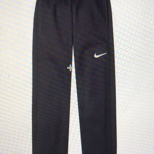 Nike black mesh sweatpants
